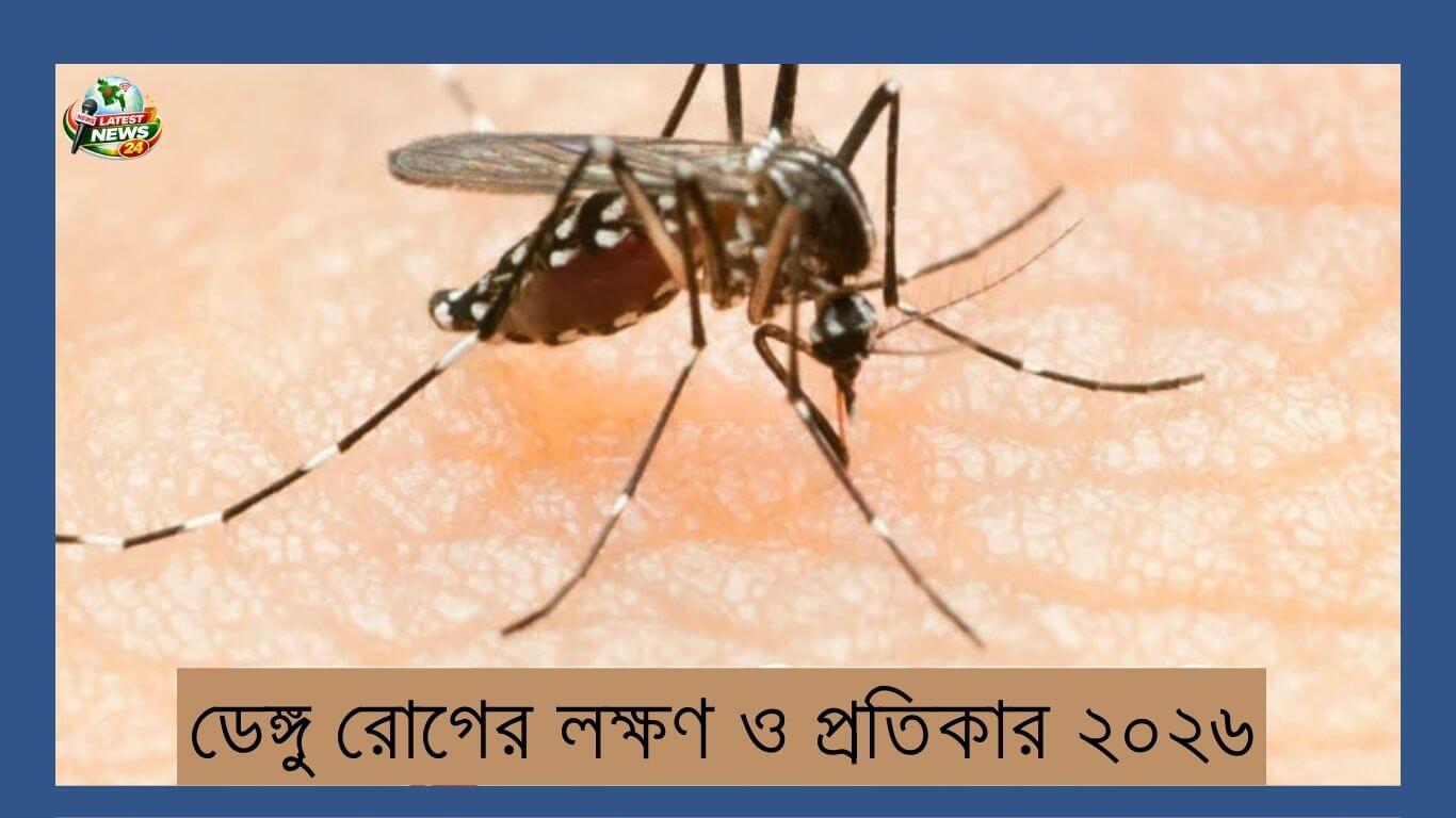 ডেঙ্গু রোগের লক্ষণ ও প্রতিকার ২০২৬